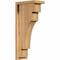 Ekena Millwork Mediterranean Smooth Corbel w/Backplate, Western Red Cedar, 5 1/2"W x 10"D x 22"H COR06X10X22MED01SWR - alternate 1